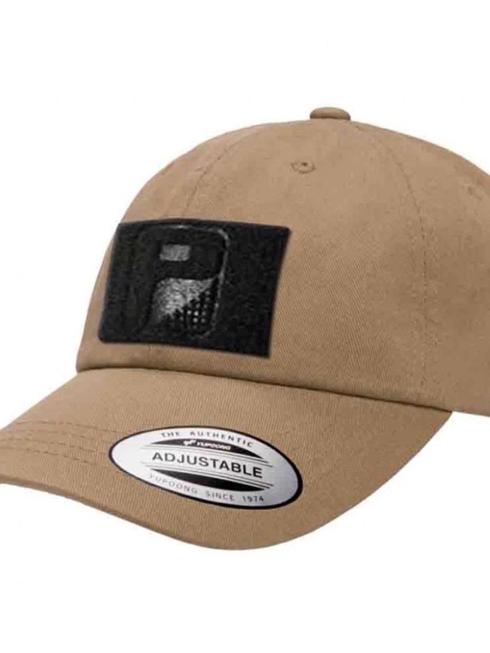 DAD HAT WITH A PULL PATCH BY SNAPBACK - KHAKI